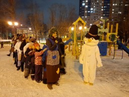 Праздничная акция &laquo;Лепим снеговика&raquo;