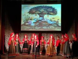 Отчетный концерт детской образцовой фольклорной студии «Лазоревый цветок»